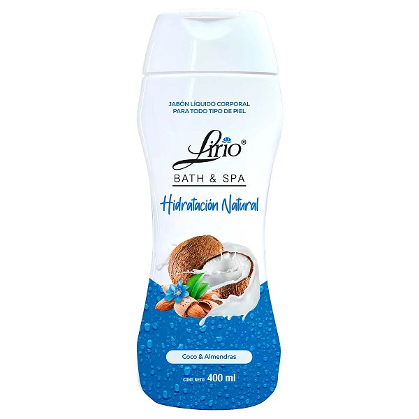 Lirio Coco & Almendras Jabón Liquido Corporal 400ML