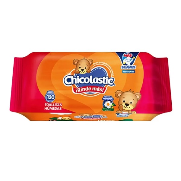 Chicolastic Classic Toallitas Húmedas con Aloe Vera, Manzanilla y Vitamina E