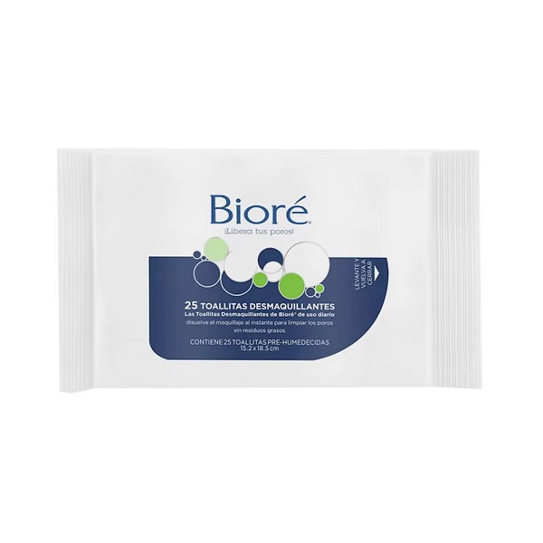 Bioré Toallitas Desmaquillantes 25 Piezas