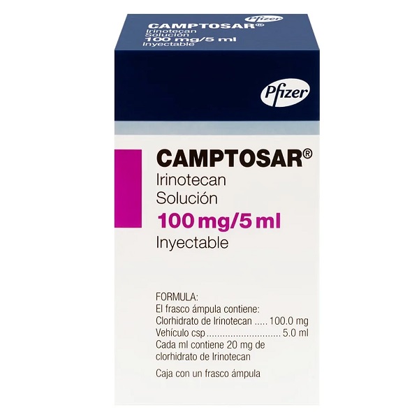Camptosar Solución Inyectable Irinotecán Frasco Ámpula 5ML