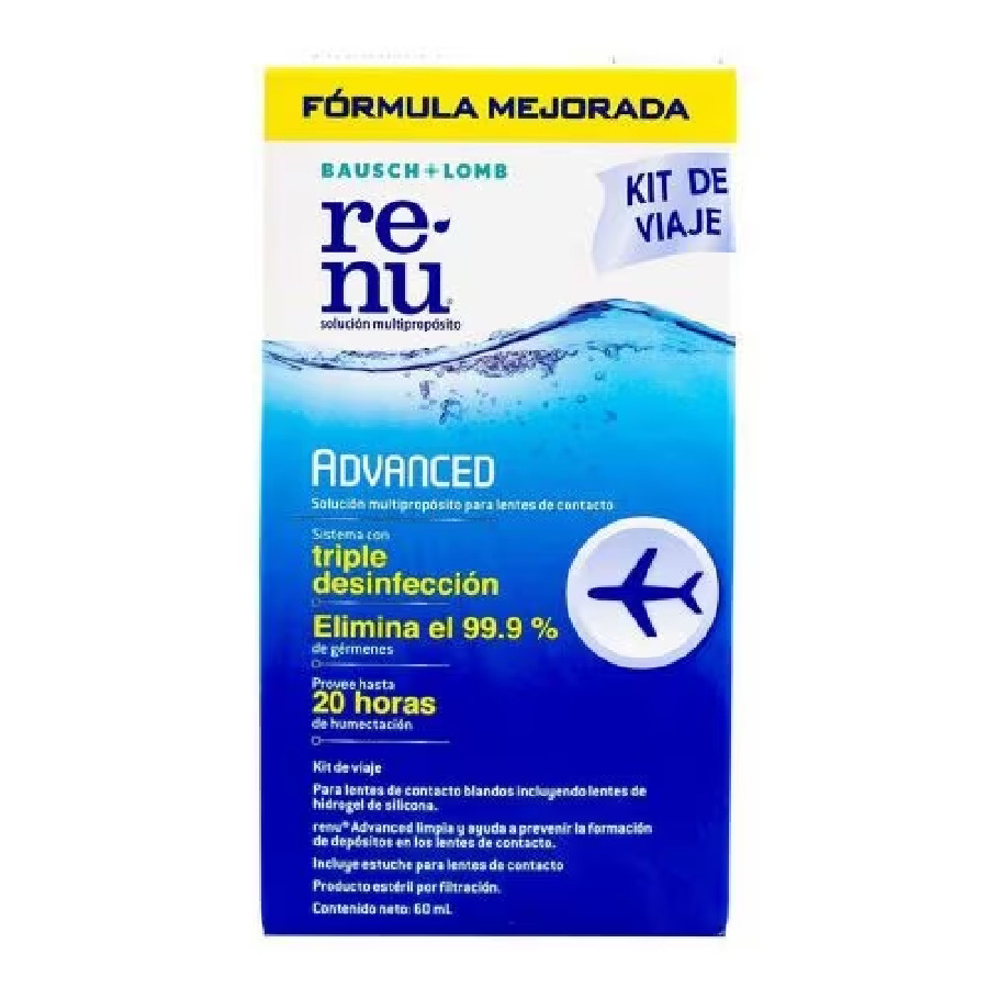 Renu Advanced Solución Multipropósito Kit Viajero 60ml