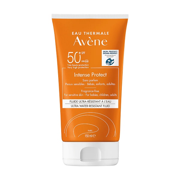 Avène Intense Protect Fluido Protecto Solar Ultra Resistente Al Agua FPS 50+ 150ML