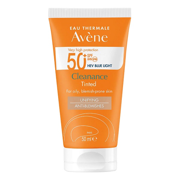Avène Cleanance Protector Solar FPS 50+ con Color 50ML