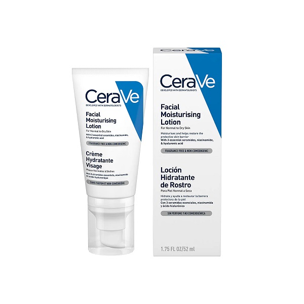 CeraVe Loción hidratante Sin Perfume Tubo 52ML