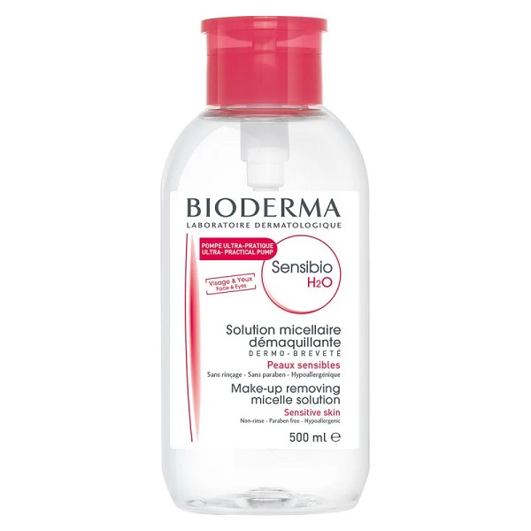 Bioderma Sensibio H2O Agua Micelar Desmaquillante 500ML