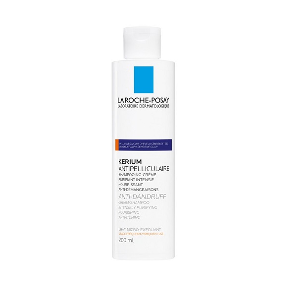 La Roche Posay Kerium Shampoo para Caspa Seca  Botella 200ML