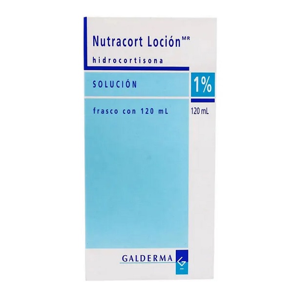 Nutracort Hidrocortisona 1 % Loción Botella 120ML