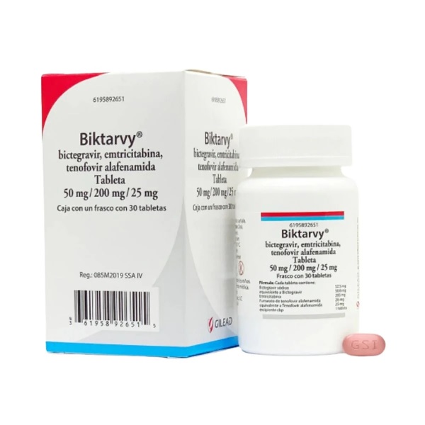 Biktarvy 50mg  30 Tabletas