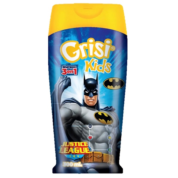 Grisi Kids Shampoo Infantil 3 en 1 Liga de la Justicia 300ML