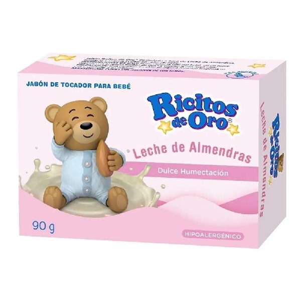 Ricitos de Oro Jabón Leche de Almendras