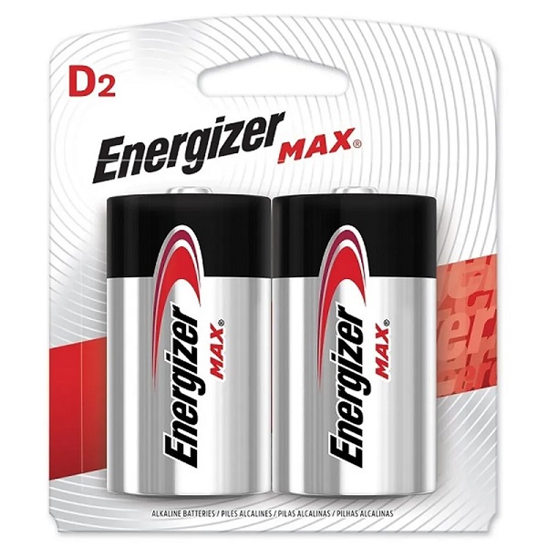 Energizer Max D2 2 Piezas