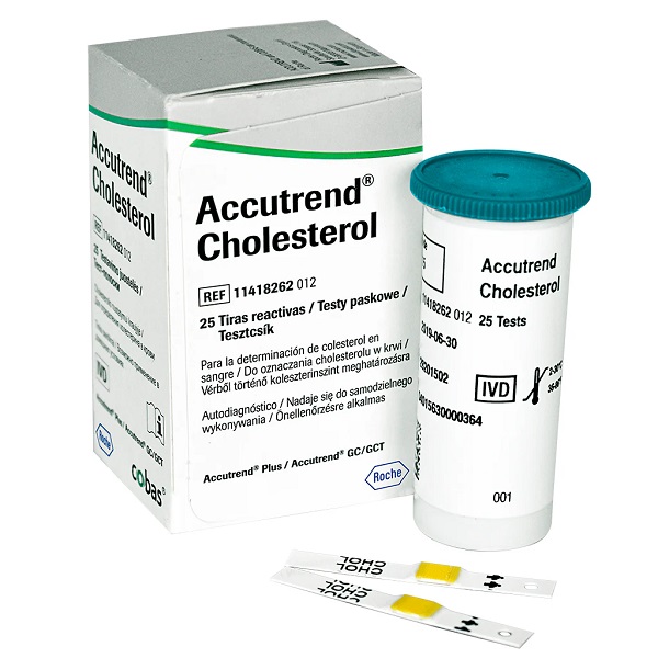 AccuTrend Colesterol Caja 25 Tiras