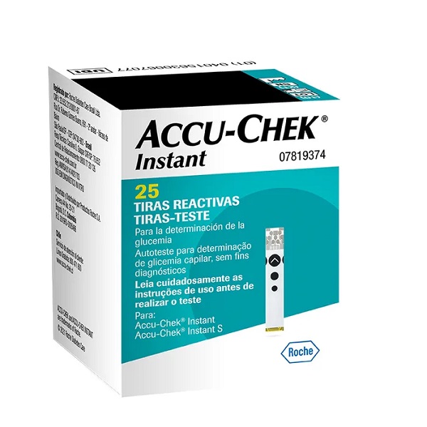 Accu-Chek Instant Caja 25 Tiras Reactivas