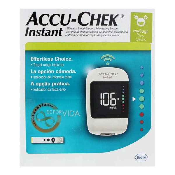 Accu-Chek Instant Kit Glucómetro