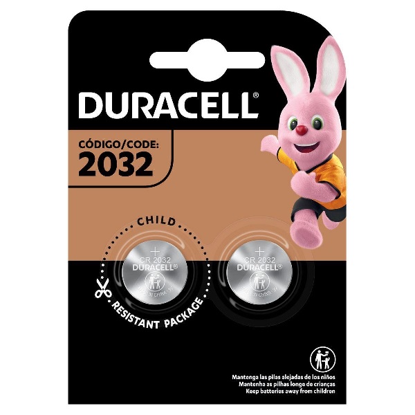 PILA DURACELL CR2032 C/2         N