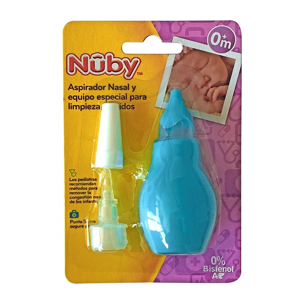 Nuby Aspirador Nasal y Jeringa