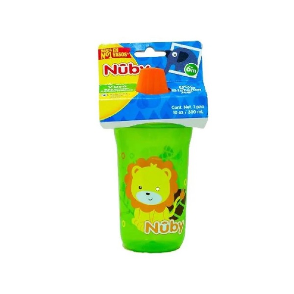 Vaso Entrenador Térmico Nuby Soft Sipper Luminoso Térmico 10 Oz