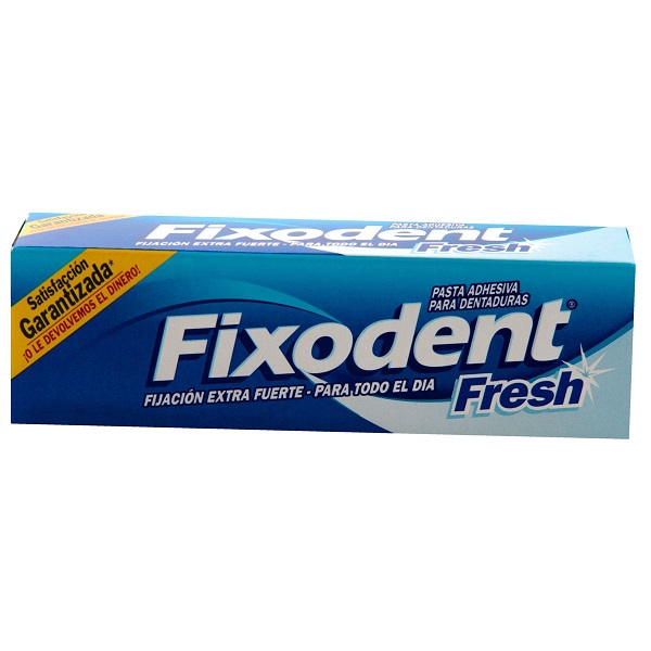Fixodent Fresh Pasta Adhesiva Dentadura Tubo 40ML