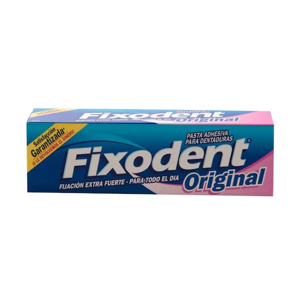 Fixodent Original Pasta Adhesiva Dentadura Tubo 40ML