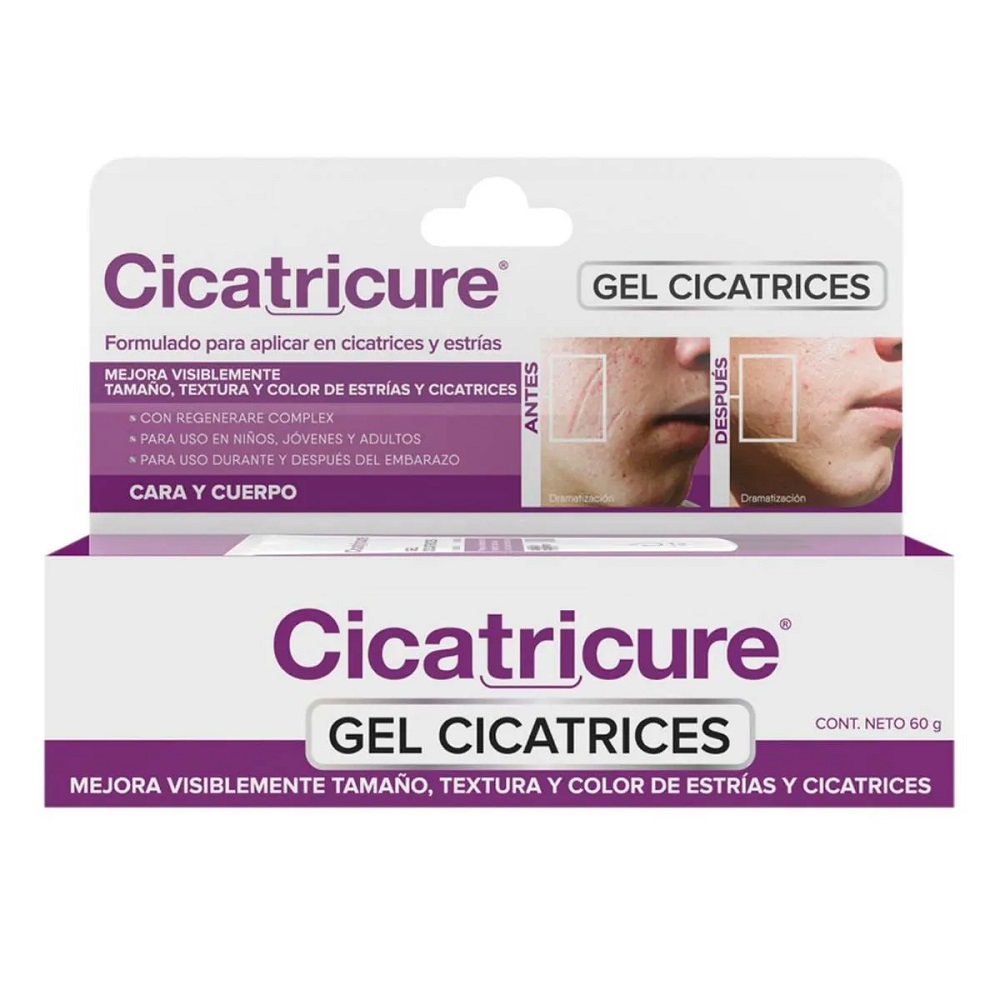 Cicatricure Gel Cicatrices para Cara y Cuerpo Tubo 60G