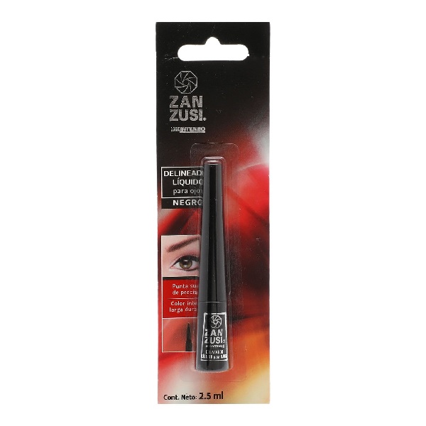 Zan Zusi Delineador Líquido Negro Look Intenso 2.5ml