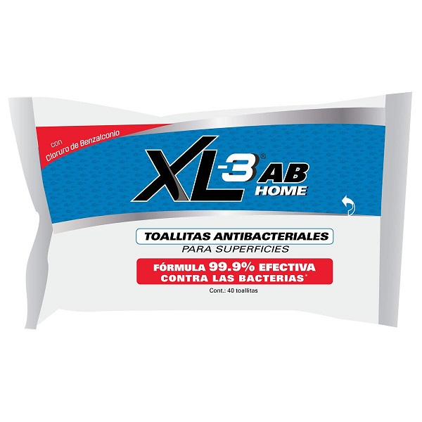 XL-3 AB Home Toallitas Antibacteriales