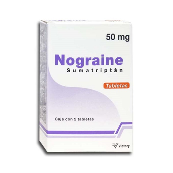 Nograine Sumatriptan Caja 2 Tabletas