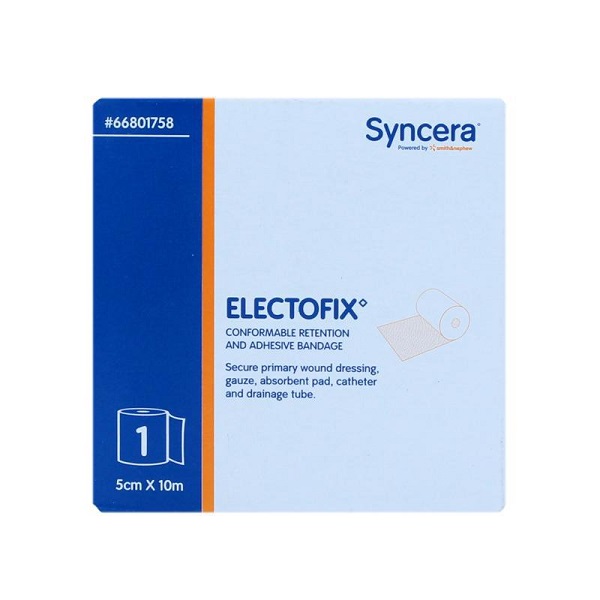 Electofix Cinta de Tela Adhesiva 5CMX10M