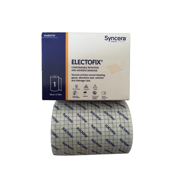 Electofix Cinta de Tela Adhesiva 10CMX10M