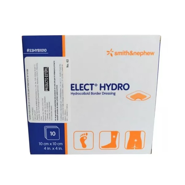 Elect Hydro Border Hidrocoloide Estéril 10CMX10CM
