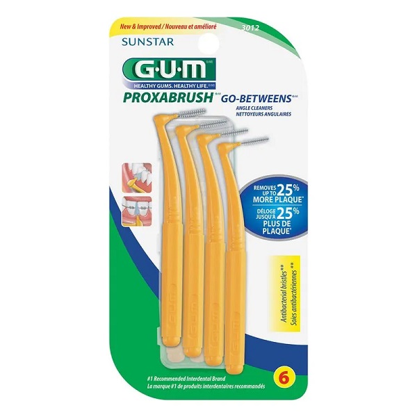 GUM Cepillo Intradental 6 Piezas