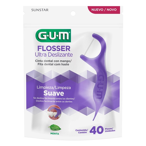 GUM Flosser Hilo Dental con Mango
