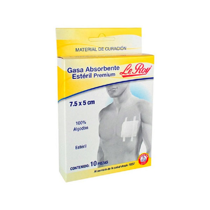Le Roy Gasas 7.5x5cm 10 Piezas