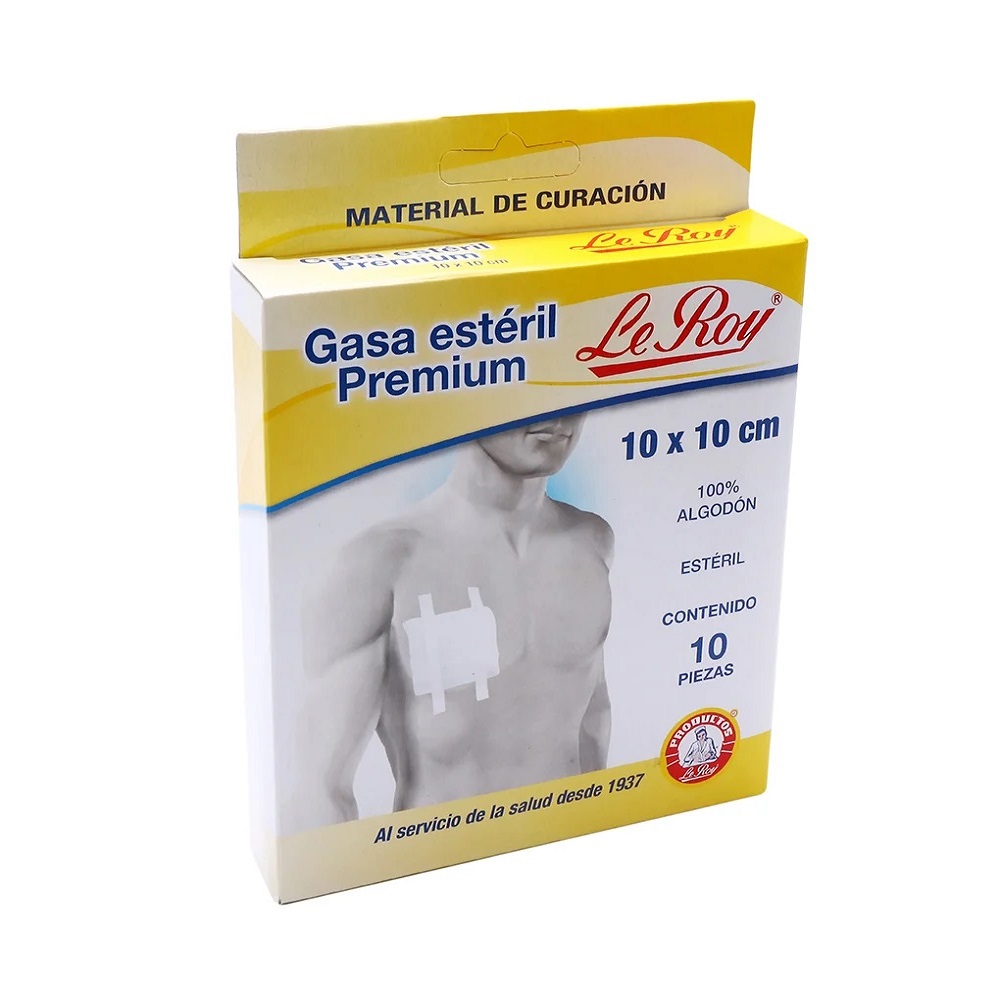 Le Roy Gasas 10x10cm 10 Piezas