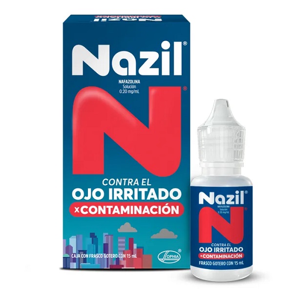 Nazil Ofteno Contaminación Solución Gotero 15ML