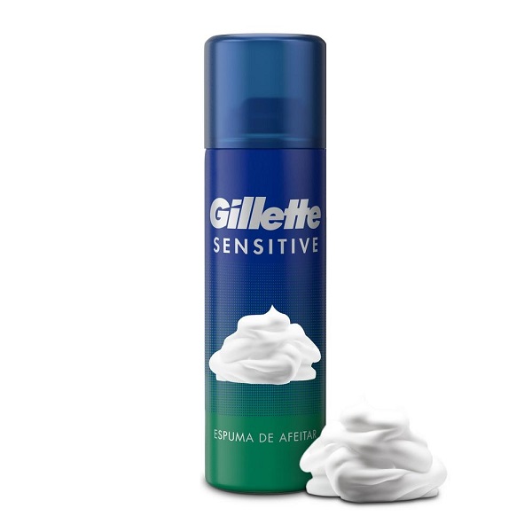 Gillette Sensitive Espuma Para Afeitar