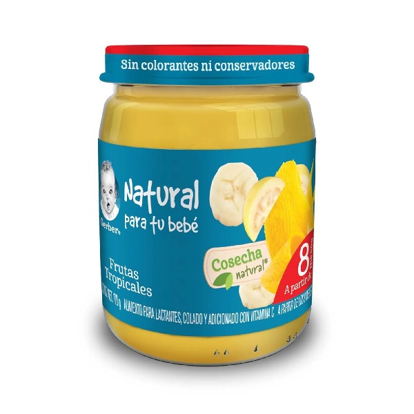 Gerber Cosecha Natural Frutas Tropicales Etapa 3