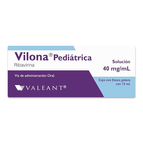 Vilona Pediátrica Ribavirina Solución Gotero 15ML