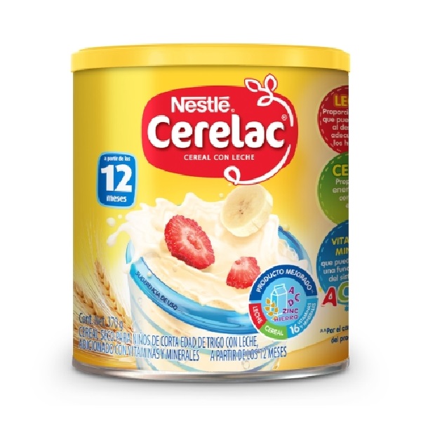 Cerelac Cereal Seco Adicionado con Vitaminas y Minerales 370 g