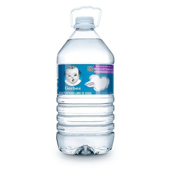 Gerber Agua Purificada 4L