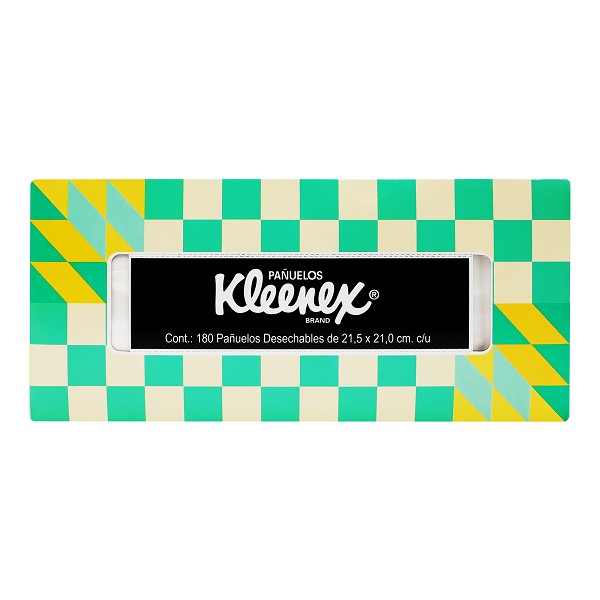 Kleenex Doble Hoja Caja 180 Pañuelos