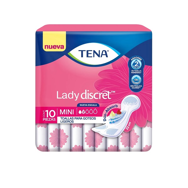 Tena Lady Discret Mini 10 Piezas