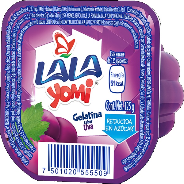 Lala Yomi Uva Reducida En Azúcar 125g