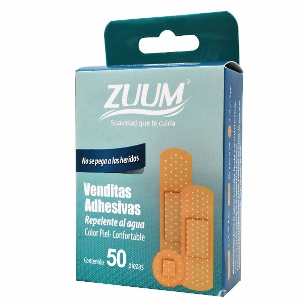 Zuum Venditas Adhesivas Piel 50 Piezas