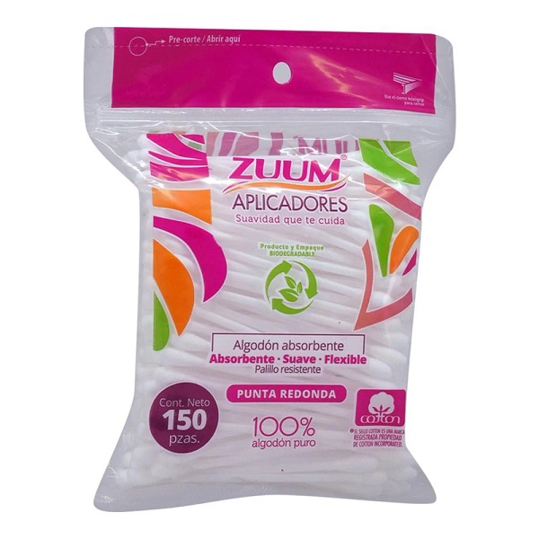 Zuum Aplicadores 150 Piezas