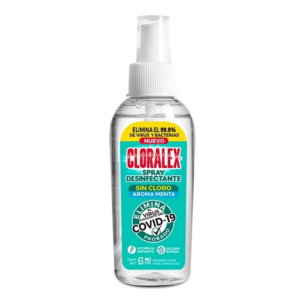 Cloralex Spray Desinfectante 60ML