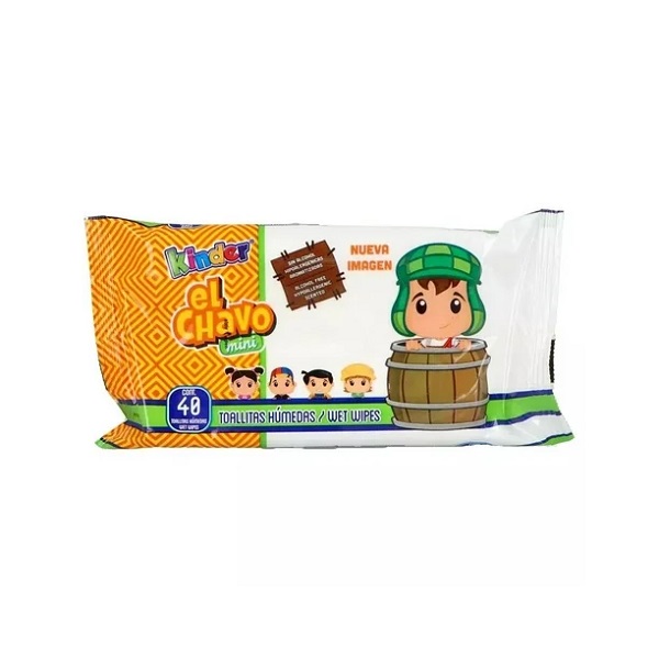 El Chavo Toallitas Humedas 40 Piezas