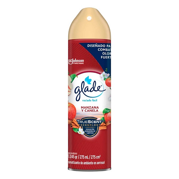Glade Aromatizante Aerosol Manzana y Canela 275ML