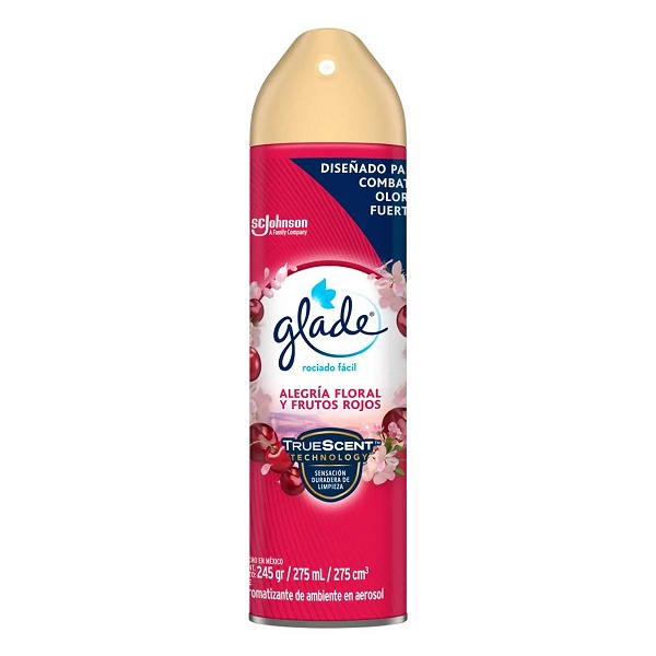 Glade Aromatizante Alegria Floral y Frutos Rojos 275ML