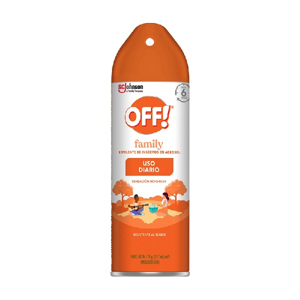 Off Family Repelente De Insectos 170g